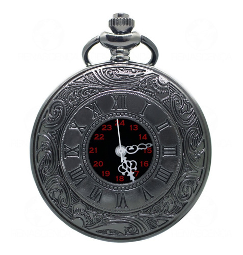 Relógio De Bolso Steampunk Corrente Antigo Original Relíquia