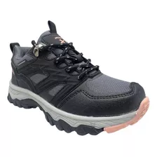 Zapatilla Jaguar Trekking Infantil 3034/neros