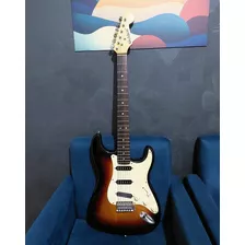 Guitarra Golden Stratocaster (década De 80/90)