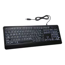 Teclado Con Cable, Impresión De Teclado, Retroiluminada, Int