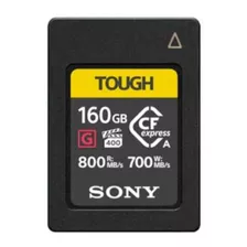 Tarjeta Memoria Sony Cfexpress Tipo A Serie Cea-g 160 Gb