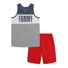 Conjunto De Regata Tommy Hilfiger Original Eua Infantil