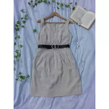 Vestido Beige Banana Republic