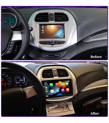 Radio Android Chevrolet Spark Gt Beat 2019 A 2023 Carplay Foto 2
