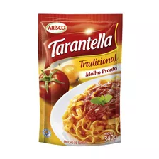 Kit C/20 Molho De Tomate Tradicional Tarantella Sachê 340g