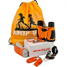 Adventure Kidz - Kit De Exploración Al Aire Libre, Binocular