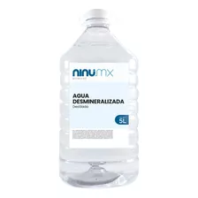 Agua Destilada Desmineralizada Desionizada Ninu 5 Litros