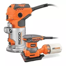 Enrutador De Base Fija Con Cable Ridgid De 5.5 Amp Con Lijad