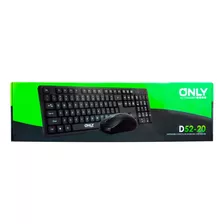 Kit Teclado Y Mouse Coneccion Usb Only D52-20