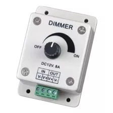 Dimmer Ajustable Regulador Led 12 Voltios 8 Amp
