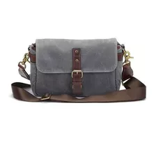 Ona The Bowery Camera Messenger Bag Lona Encerada Con Humo O