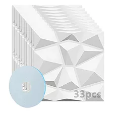 Paneles Decorativos Paredes En 3d Pvc Wall Art 30x30cm 33pzs