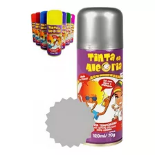 Tinta De Cabelo Spray Branco Criança Festa Color Sai C/ Agua