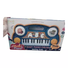 Piano Teclado Musical Para Niños 37 Teclas Con Microfono 