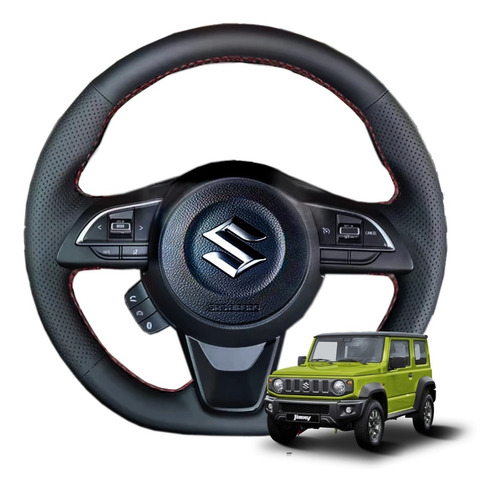 Funda De Volante Para Suzuki Jimny 2020 2021 2022 2023 Foto 3