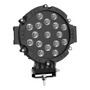 1pc Barra Triple Led 22 Pulgadas Recta Base Techo Jeep