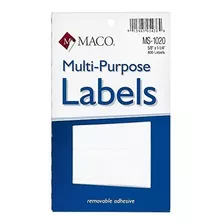 Etiqueta - Etiquetas Blancas Rectangulares Multiusos, 5-8 X 