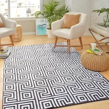 Tapete Pelo Baixo Alto Relevo Luxo Zig Zag 150x100