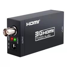 Conversor Adaptador De Hdmi V1.4 Para Sd-sdi, Hd-sdi 3g Sdi