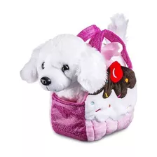 Pelúcia Cutie Handbag Poodle Bolsinha Multikids