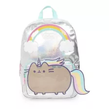 Mochila Gato Pusheen Cat Unicornio Pusheenicornio Tornasol