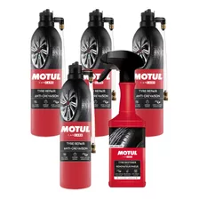 Kit Motul P Pneus De Carros 4 Reparadores E 1 Revitalizador