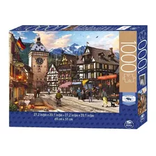 Paisaje Villa Europea Coleccionable 69x51 Puzzle 1000 Piezas
