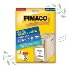 Etiqueta Pimaco 6288 - Pimaco Cor Branco