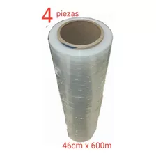 4pz Playo Film 46cmx1200m Rollo Strech Plastico Cal.50