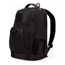 Swissgear 5698 Laptop Backpack, Black, 17 Inch