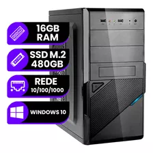 Computadora Pc Cpu Desktop I5, 16 Gb De Ram, Ssd De 480 Gb