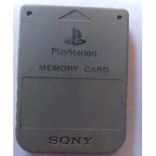 Memory Card De Playstation Ps1 Original Funcionando.