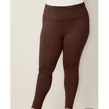 Calça Legging Basica Plus Size Suplex Em Poliéster