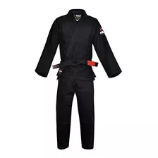 Fuji Bjj Uniforme, Negro, A3