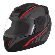 Capacete Pro Tork Evolution G6 Preto Fosco Vermelho 56 58 60