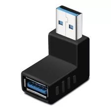 Adaptador Usb 3.0 Fêmea X Macho 90 Graus