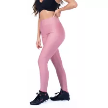 Calca Leg Suplex Feminina Lisa Cos 8cm Moda Fitness Dia Dia