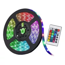 Cinta Tira Led Rgb 5m Kit Control Y Transformador Oferta!!