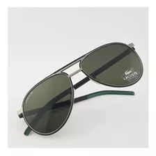 Lentes De Sol Lacoste L193s Contrast Metal Pilot 58mm Suns