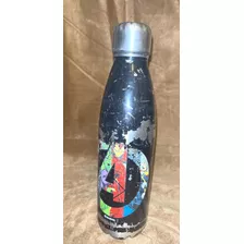 Botella Térmica Marvel Oficial. 1/2 Litro Acero Doble De Usa