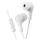 Auriculares Internos White Gumy Con Micrófono Stay Fit Ear T