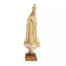 Imagem Nossa Senhora Fátima Em Resina Portuguesa 45 Cm