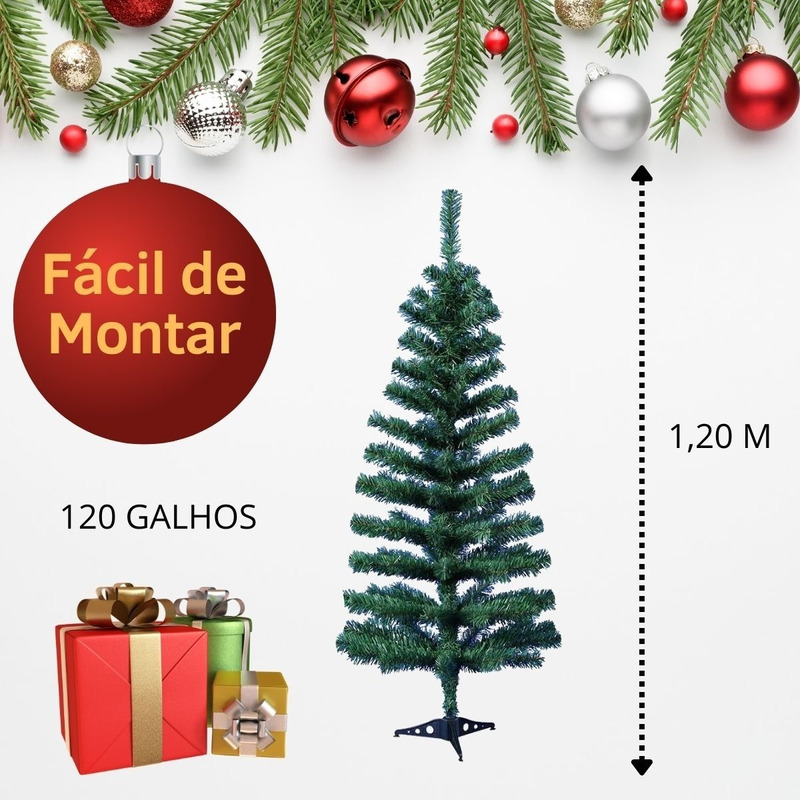 Árvore Natal Grande 150cm Grande 400 Galhos Premium