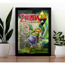 Quadro The Legend Of Zelda: A Link Between Worlds A3