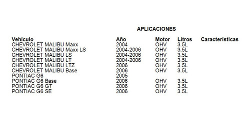 Compresor De A/c Chevrolet Malibu Maxx Ls 2005 3.5l Uac Foto 3