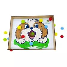 Brinquedo Educativo Cachorrinho Papa Pompons