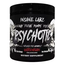 Psychotic Black 35 Servicios Pre Entreno - Tienda Fisica