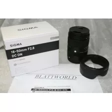 Sigma 18-50mm F2.8 Contempor Dg Dn Zoom Lens Sony E Mount
