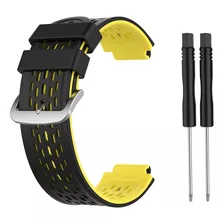 Para Correa De Reloj De Silicona Garmin Approach S2/s4