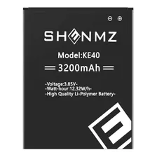 Batería Ke40, Shenmz 3200 Mah De Repuesto Para Motorola Moto